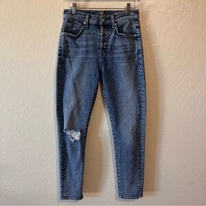 7 For All Mankind High Waist Josefina Jeans Size 26